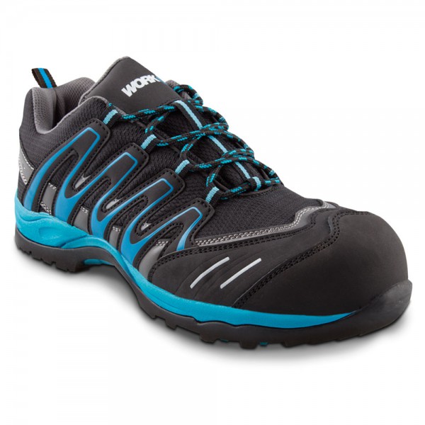 Zapato de seguridad Trail azul